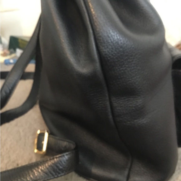 Authentic Black Leather MCM Backpack - Picture 4 of 10